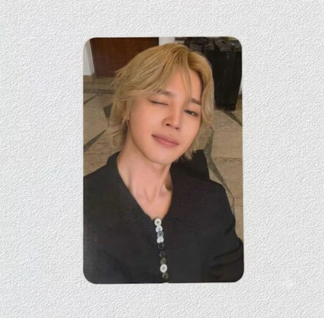 BTS Jimin Photocard | K-pop Collector Card | Bias Archive Collection
