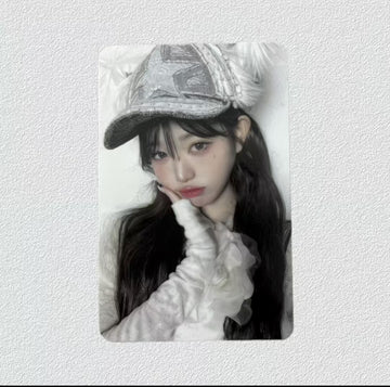 IVE Jang Wonyoung Official Photocard - Hat White Version